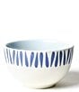 Coton Colors Iris Blue Drop Small Bowl Set of 4 - Image 3