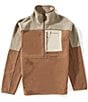 Cotopaxi Abrazo Half-Zip Pullover, Color:Stone/Dune - Image 1