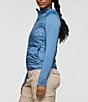 Cotopaxi Capa Hybrid Insulated Scuba Hooded Knit Side Panel Zip Front Puffer Jacket, Color:Fjord - Image 3