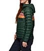 Cotopaxi Fuego Down Striped Print Hooded Stand Collar Zip Front Puffer Jacket, Color:Cargo Stripe - Image 3