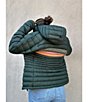 Cotopaxi Fuego Down Striped Print Hooded Stand Collar Zip Front Puffer Jacket, Color:Cargo Stripe - Image 10