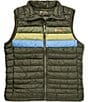 Cotopaxi Fuego Down Vest, Color:Wood Stripes - Image 1