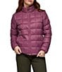 Cotopaxi Repleto Down Solid Stand Collar Zip Front Jacket, Color:Fig - Image 1