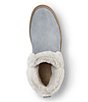 Color:Ash Blue - Image 4 - Duffy Faux Fur Waterproof Suede Cold Weather Booties