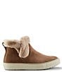 Color:Draft - Image 2 - Duffy Suede Faux Fur Cold Weather Booties