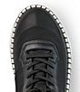Color:Black - Image 4 - Savant Luxmotion Nylon and Suede Waterproof High Top Sneakers