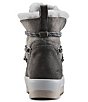 Color:Pewter - Image 2 - V-Five Waterproof Suede Faux Fur Lined Winter Booties