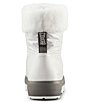 Color:White - Image 3 - Wizard Waterproof Nylon Faux Fur Lined Winter Booties