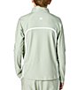 Courtside Kids Boys Long Sleeve Retro Quarter Zip Pullover - Image 3