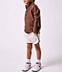 Courtside Kids Boys Retro Half Zip Pullover - Image 4