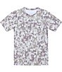 Courtside Kids Boys Short Sleeve Camo Practice Shirt - Image 1