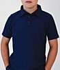 Courtside Kids Boys Short Sleeve Polo - Image 2