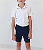 Courtside Kids Boys Short Sleeve Polo - Image 5