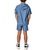 Courtside Kids Boys Short Sleeve Pullover Hoodie - Image 3