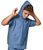 Courtside Kids Boys Short Sleeve Pullover Hoodie - Image 5