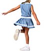 Courtside Kids Girls Pleated Skort - Image 3