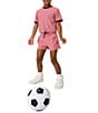 Courtside Kids Girls Scalloped Shorts - Image 3