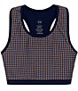 Courtside Kids Girls Sleeveless Gingham Crop Top - Image 1