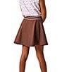Courtside Kids Girls Top Spin Skort - Image 3