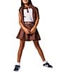 Courtside Kids Girls Top Spin Skort - Image 4