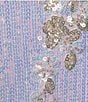 Color:Lilac - Image 4 - Off-The-Shoulder Illusion Corset Sequin Side Slit Long Dress