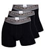 CR7 Bamboo 5.5#double; Inseam Boxer Briefs 3-Pack, Color:Black - Image 4