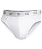 CR7 Basic Cotton Blend Briefs 3-Pack, Color:White - Image 2