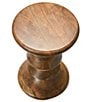 Creative Co Op Berns Mid Century Modern Solid Wood End Accent Table or Stool - Image 6