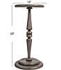 Creative Co Op Bishop Timeless Pedestal Cocktail Side Table - Image 2