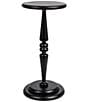 Creative Co Op Bishop Pedestal Cocktail Side Accent Table - Image 1