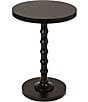 Creative Co Op Black Spindle Side Accent Table - Image 1