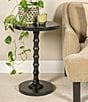 Creative Co Op Black Spindle Side Accent Table - Image 5