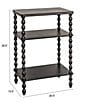 Creative Co Op Bobbin Leg Rectangle Wood Accent Table - Image 3