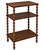 Creative Co Op Bobbin Leg Rectangle Wood Accent Table - Image 5