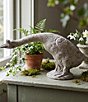 Creative Co Op Distressed Magnesia Leaning Goose Figurine - Image 3