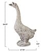 Creative Co Op Distressed Magnesia Standing Goose Figurine - Image 2