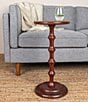 Creative Co Op Ergo Pedestal Cocktail Side Accent Table - Image 6