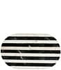 Creative Co Op Striped Marble Cheese and Cutting Board, Color:Multi - Image 1
