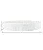 Creative Co Op Minimalist Round Carved Marble Tray, Color:White - Image 3