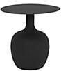 Creative Co Op Modern Textured Round Metal Side Accent Table - Image 3