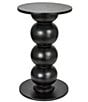 Creative Co Op Round Mango Wood Oversized Bubble Accent End Table - Image 1