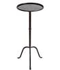 Creative Co Op Round Sleek Metal Martini Side Table - Image 3