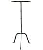 Creative Co Op Round Sleek Metal Martini Side Table - Image 4