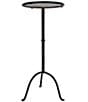 Creative Co Op Round Sleek Metal Martini Side Table - Image 5