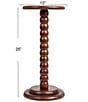 Creative Co Op Stacked Pedestal Cocktail Side Accent Table - Image 3