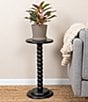 Creative Co Op Stacked Pedestal Cocktail Side Accent Table - Image 4