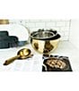 Creative Co Op Transitional Hammered Stainless Steel Bowls, Set of 3, Color:Gold - Image 4