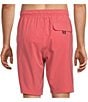 Cremieux 9#double; Classic Solid Swim Trunks, Color:Vintage Red - Image 2