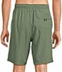 Cremieux 9#double; Classic Solid Swim Trunks, Color:Sea Spray - Image 2