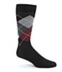 Color:Black - Image 1 - Argyle Dress Socks